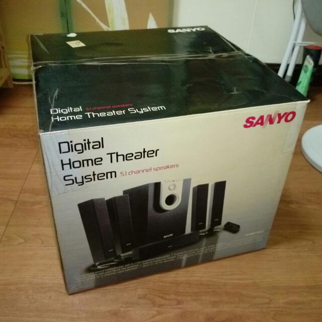 sanyo 5.1 home theatre system