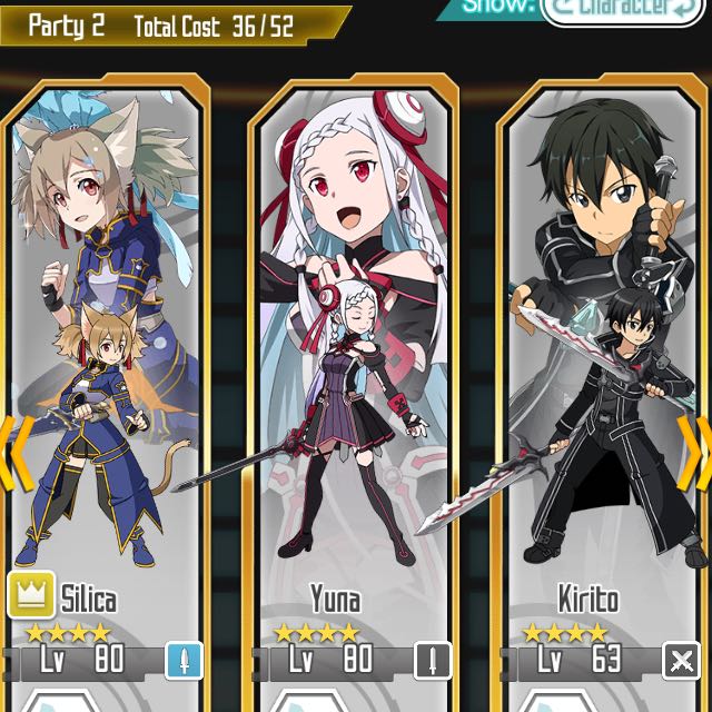 SAO Memory Defrag Beater ALO Silica with Medal Kirito, Toys & Games