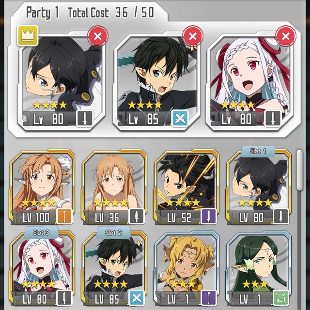 SAO Memory Defrag Beater ALO Kirito, Video Gaming, Video Game Consoles