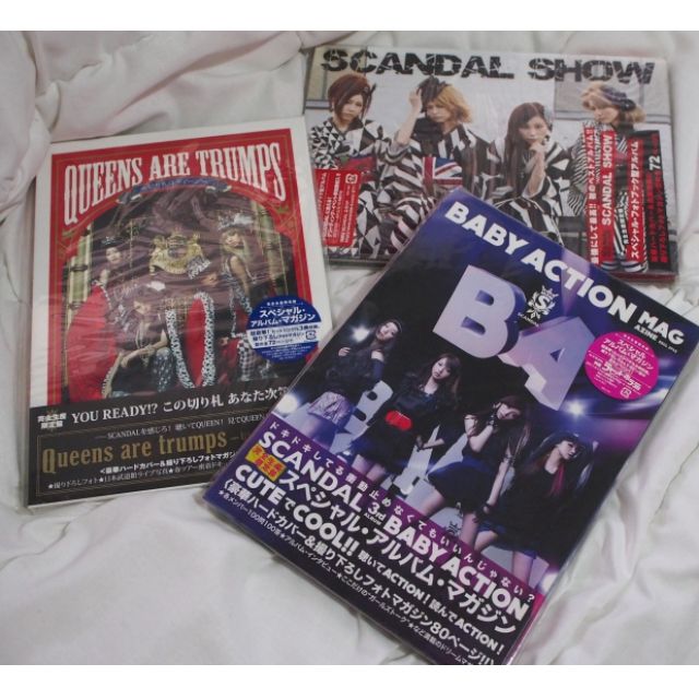 Scandal Cd Albums Scandal Show Queens Are Trumps Babyaction Entertainment J Pop On Carousell