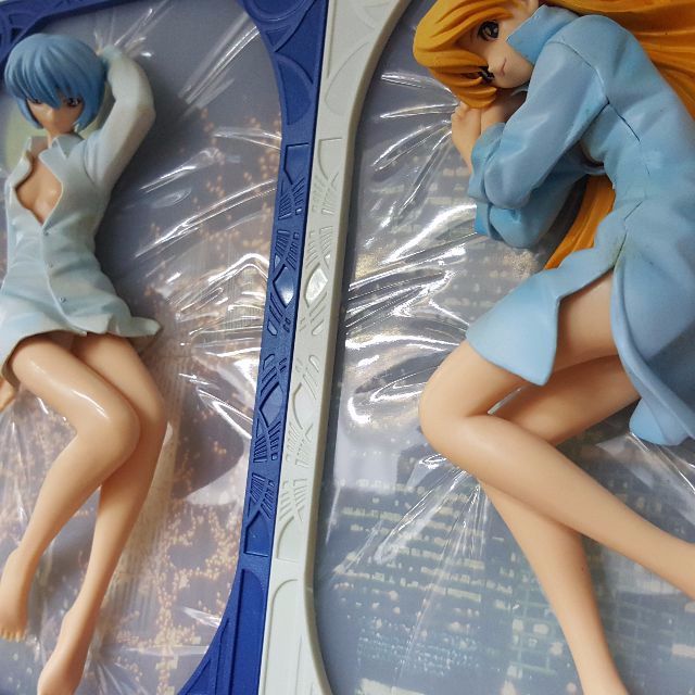 Set of 2 PVC Figures Sega Details about   Evangelion Rei & Asuka Extra Pajamas Time Hikari ver 