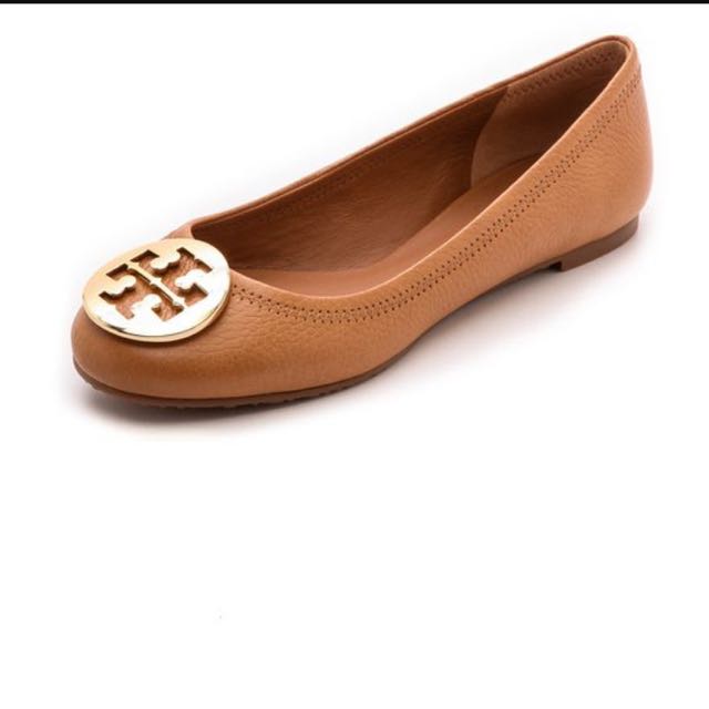 Tory burch maroon flats on sale