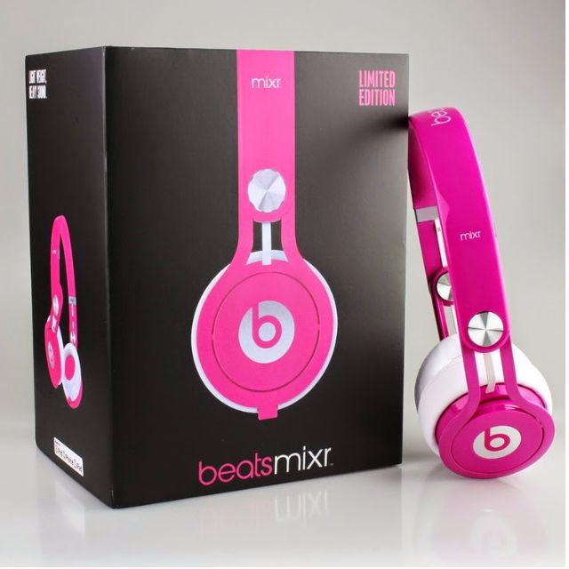 beats mixr neon pink