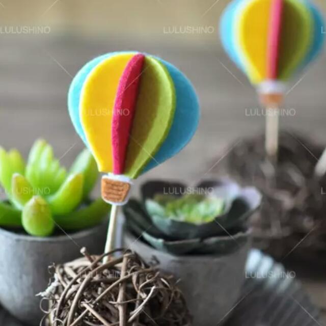 3d Hot Air Balloon Cake Cupcake Topper Babies Kids On Carousell