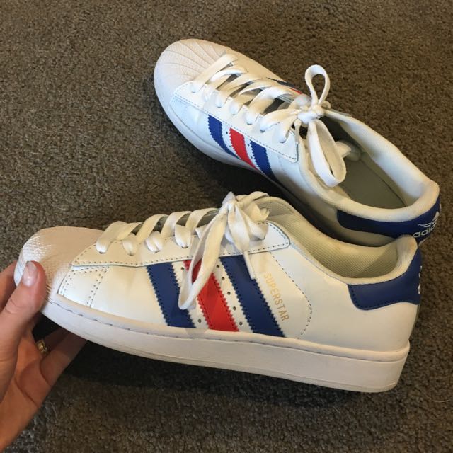 4th July Addition Adidas Superstars Women s Fashion Shoes on Carousell