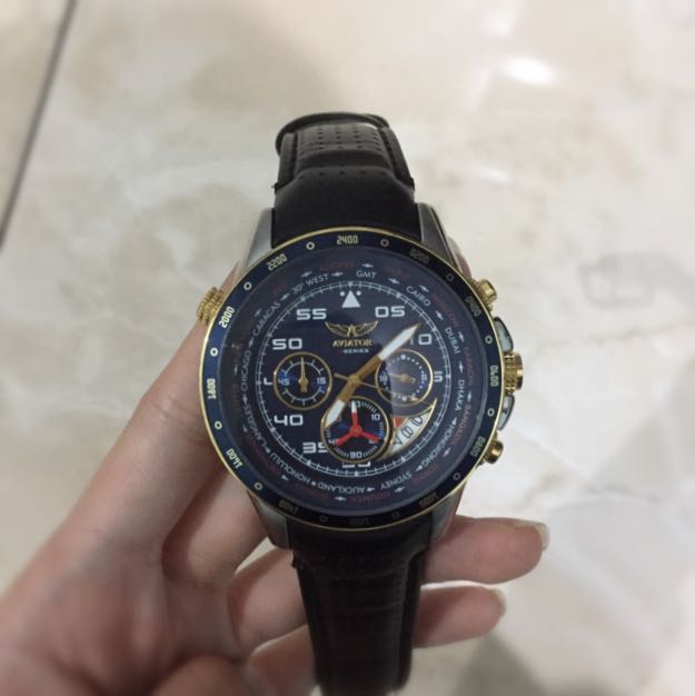 Harga jam aviator best sale f series