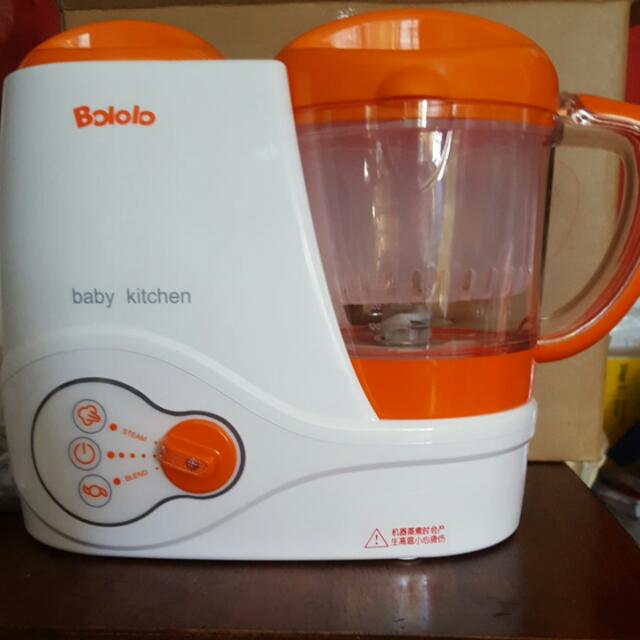 Bololo baby 2in1 blender + steamer(make your own puree), Babies & Kids, Nursing & Feeding