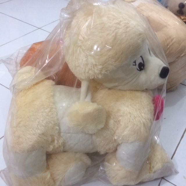 Boneka Anjing Pudel Cream Ukuran Bisa Lihat Digambar Ke 3 Dan 4 Toys Collectibles Mainan Di Carousell