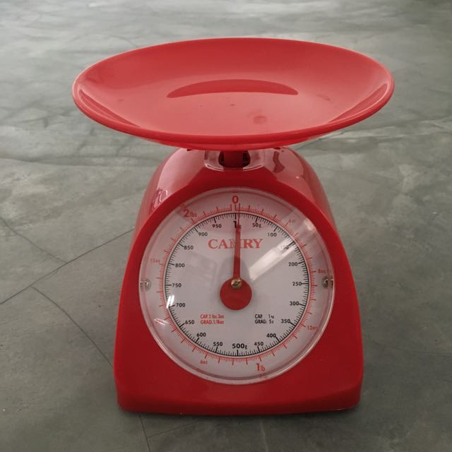 Camry Red Kitchen Scale Home Appliances On Carousell
