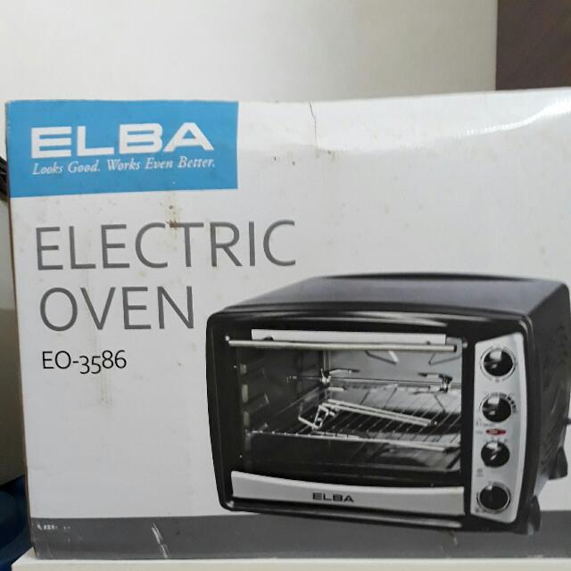 Electric Oven Elba Eo 3586 Kitchen Appliances On Carousell