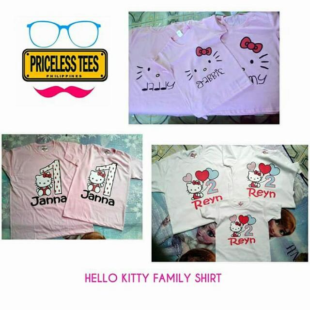 Hello Kitty Family Shirts Online Shop Preorder Preorder Women S Fashion On Carousell Great savings & free delivery / collection on many items. carousell
