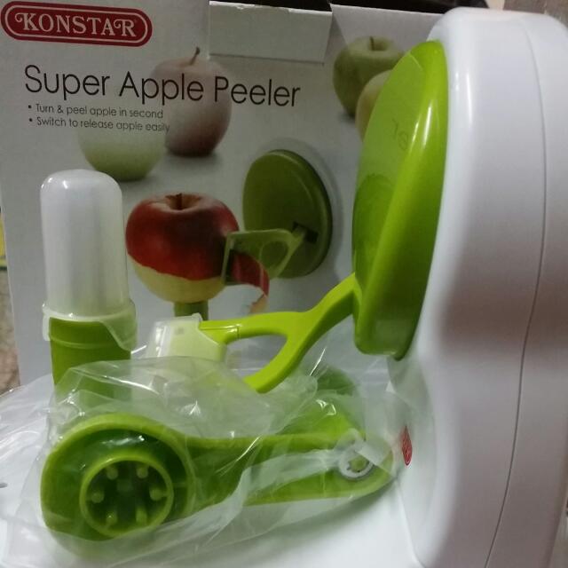 plastic apple peeler