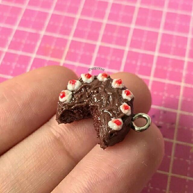 Mini Blackforest Cake Design Craft Handmade Craft On Carousell