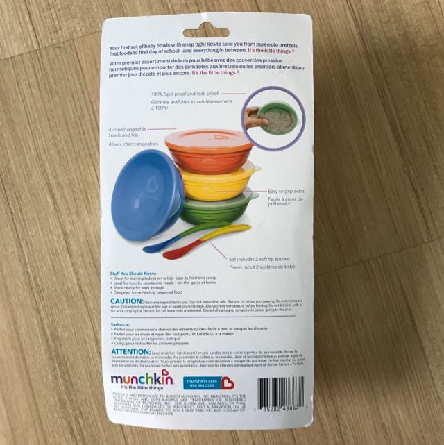 Munchkins Bowls, Babies & Kids, Nursing & Feeding, Weaning & Toddler