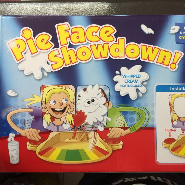 Pie Face Showdown, Hobbies & Toys, Toys & Games on Carousell