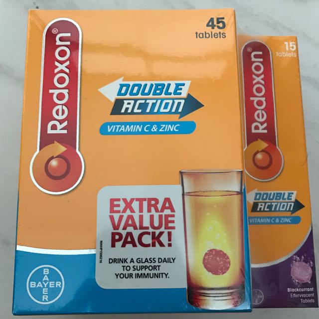 Redoxon Effervescent Tablets, Health & Nutrition, Health Supplements