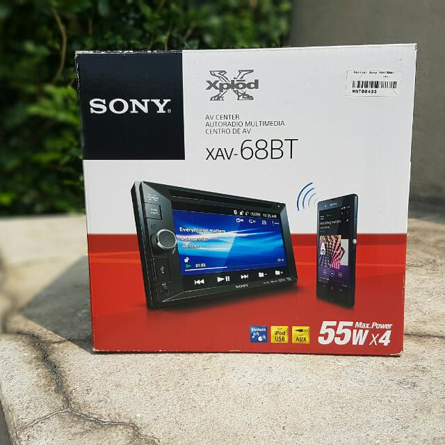 Sony XAV68BT, Auto Accessories on Carousell