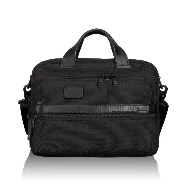 Tumi small screen expandable new arrivals laptop brief