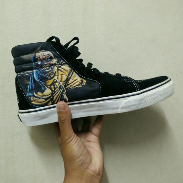 Tenis vans iron maiden outlet