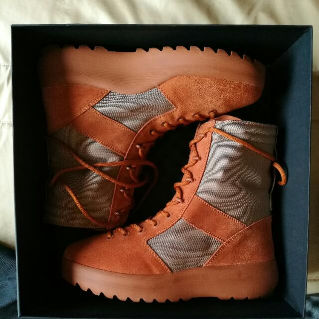 Yeezy boots burnt clearance sienna