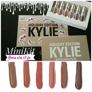 Kylie Mini Matte Lipsticks HOLIDAY EDITION