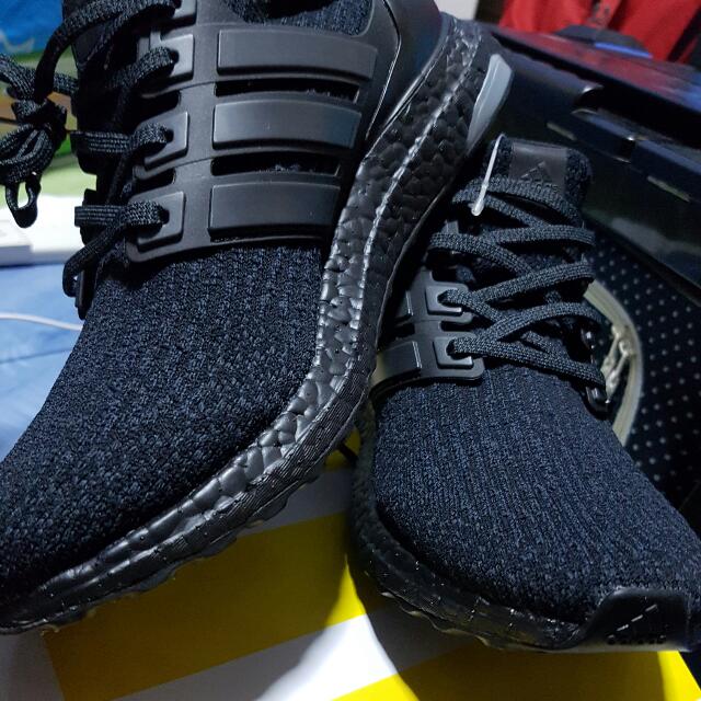 Adidas Ultraboost 3.0 Triple Black, Men's Fashion, Footwear, Sneakers on  Carousell