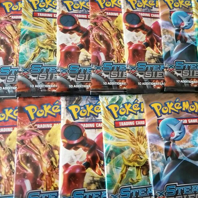 Pokemon Booster Packs ( Steam Siege ), Hobbies & Toys, Toys & Games on