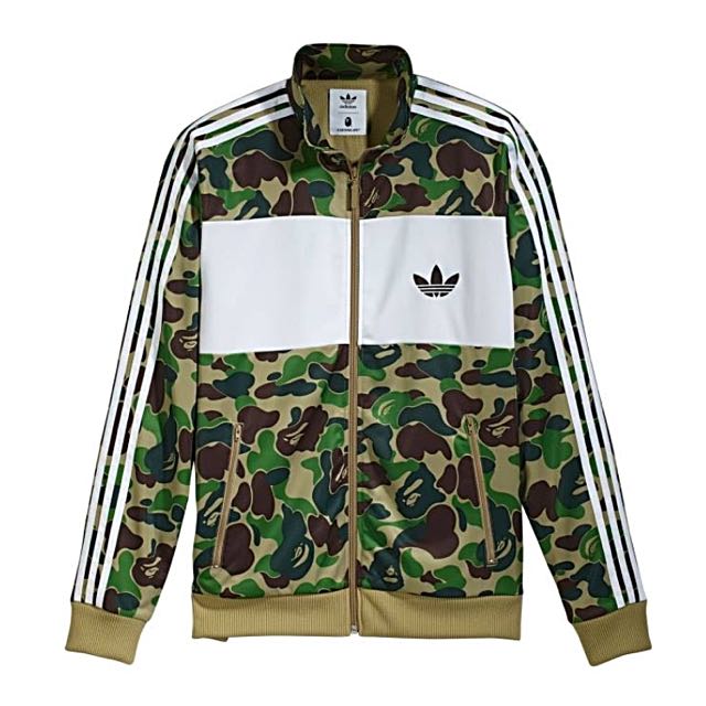 Bape X Adidas Camo Jacket