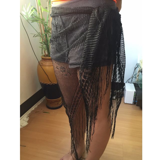 Black Beachwear Skirt main image 1