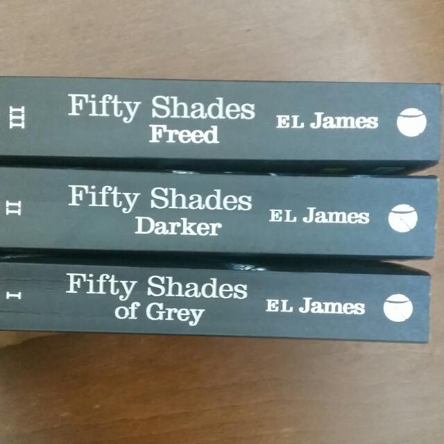Fifty Shades (All 3 Parts), Hobbies & Toys, Books & Magazines, Children