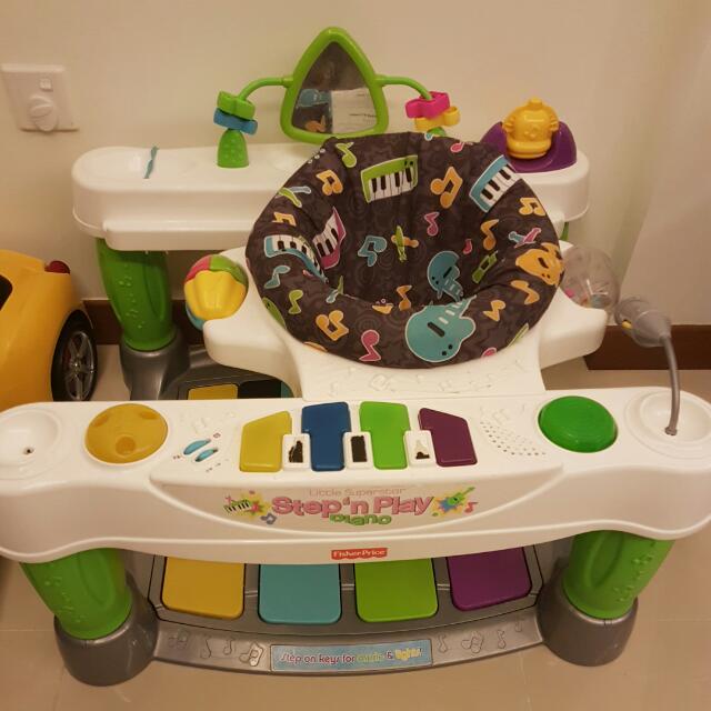 fisher price superstar step and play piano