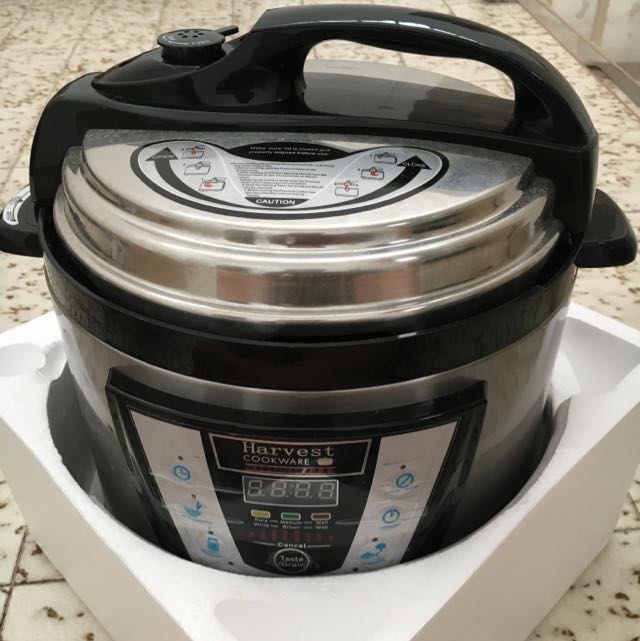 Harvest Cookware Pressure PRO Automatic 1 Touch Pressure Cooker 6Quart