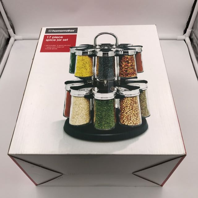 17 piece spice jar set new arrivals