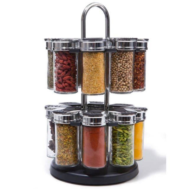 Homemaker 17 Piece Spice Jar Set TV Home Appliances Kitchen Appliances Other Kitchen Appliances on Carousell