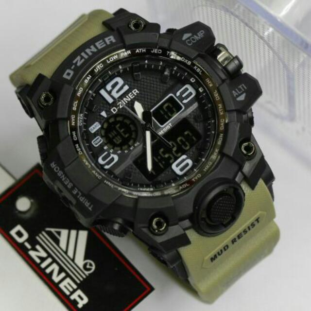 Jam Tangan Dziner 8119 Original Men S Fashion Men S Watches On