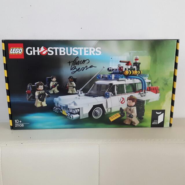 LEGO 21108 Ghostbusters Ecto 1 Ideas Set Autographed By LEGO