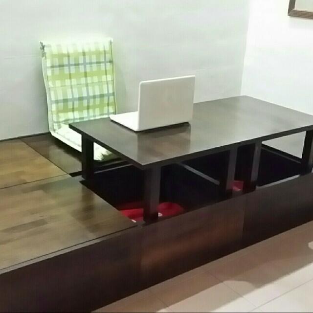 Multipurpose Storage Platform Furniture Tables Chairs On Carousell