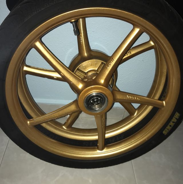 Racing Boy Gold Rims (RCB), Car Accessories on Carousell
