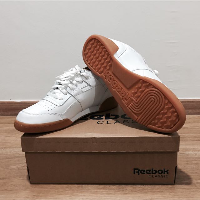 Reebok workout plus outlet r12 white gum