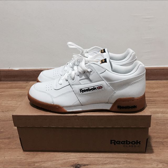 Reebok classic workout on sale plus r12 white gum