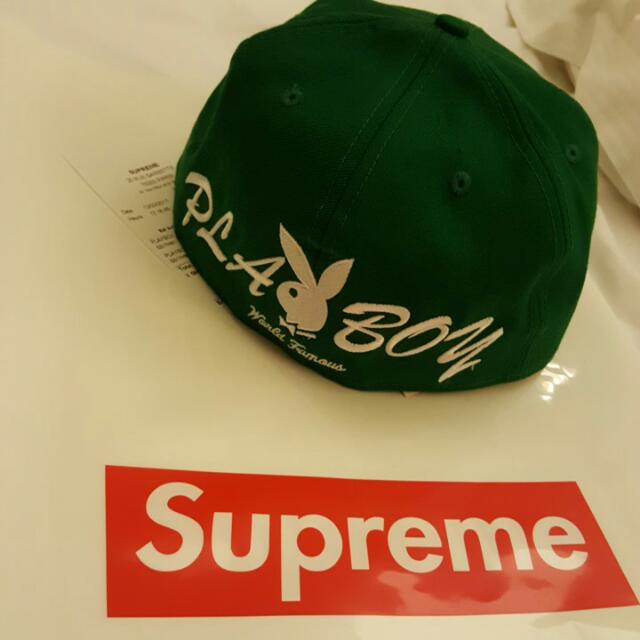 Selling brand new Supreme X Playboy X New era 7 1/4 green