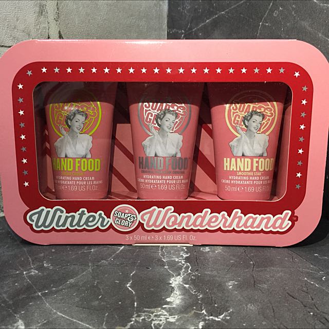 Soap and Glory Hand Food Gift Set, Health & Nutrition, Health
