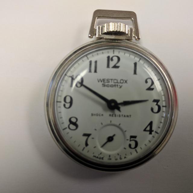 Westclox scotty sales pocket watch