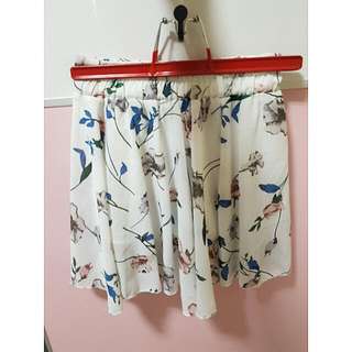 Floral Skorts
