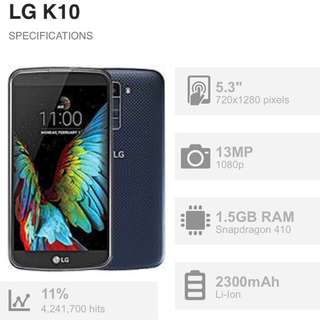 LG K10 LTE (globe lock)
