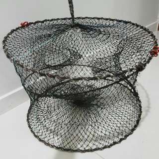 Fishing Net Manual Crushing Net Outdoor Multi-Size (Color : Lead