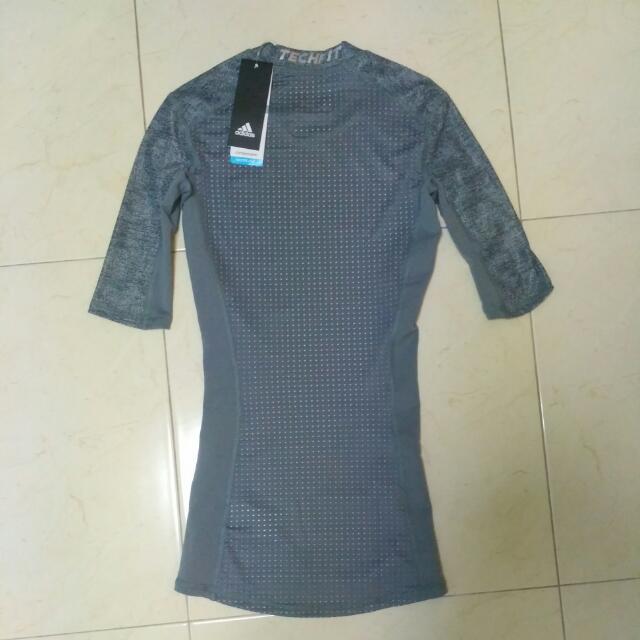 Adidas Techfit Compression, Men's Fashion, Activewear on Carousell
