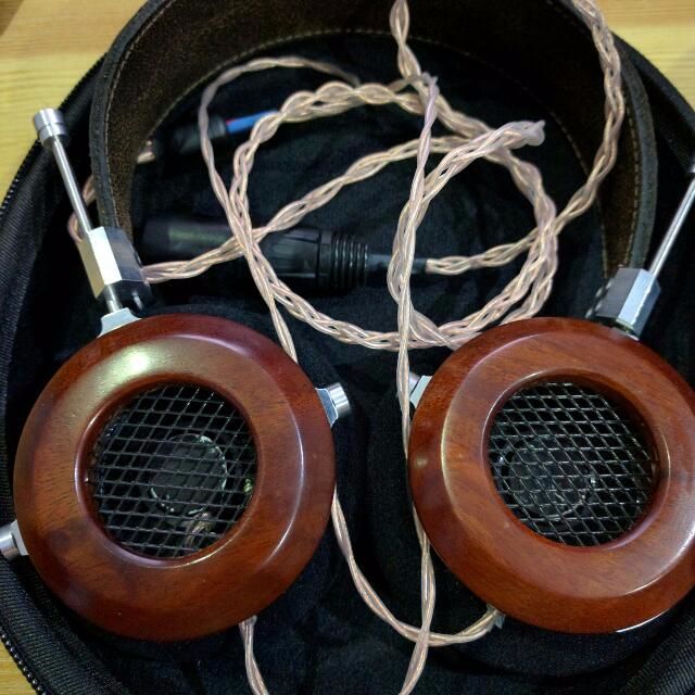 Balanced Turbulent Labs Grado Headphones With Hippo Case