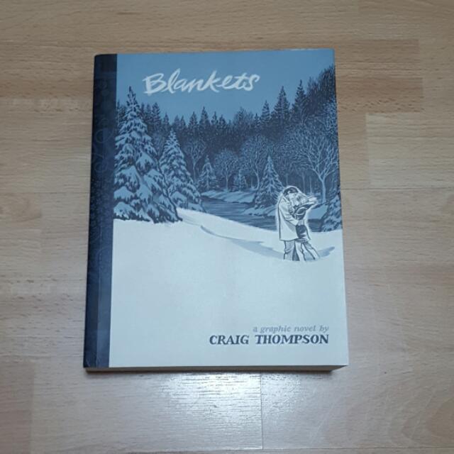 Blankets Graphic Novel By Craig Thompson Books Stationery