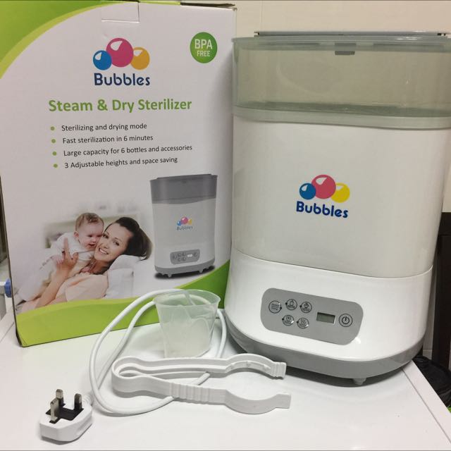 Bubbles sterilizer and discount dryer